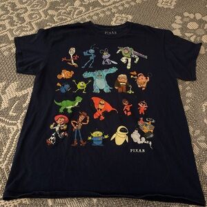 Kids Navy Blue Character T-Shirt